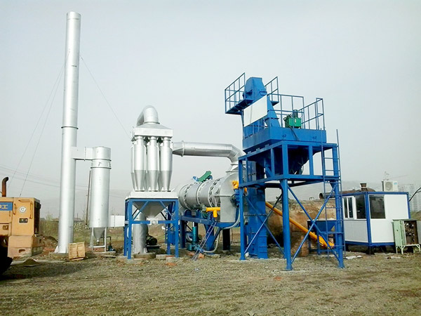 drum continuous asphalt mixing plant