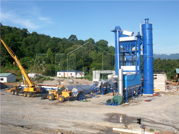 hot mix bitumen plant