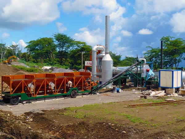 asphalt batch mixing plant