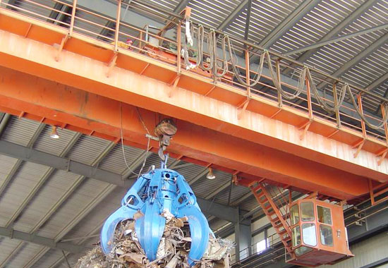 Scrap Handling Crane