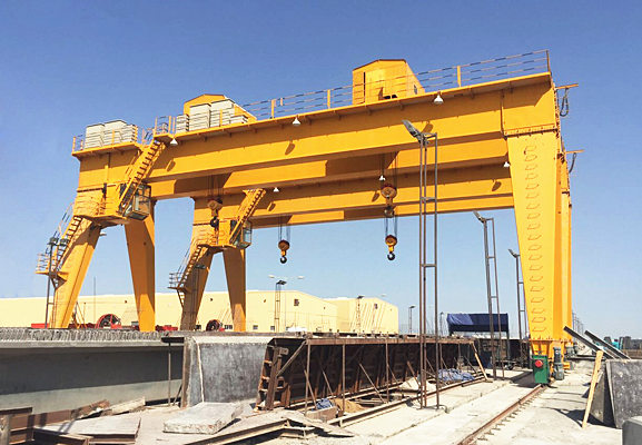 Buy double girder gantry crane in China