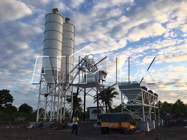 Stationary Concrete Batching Plant