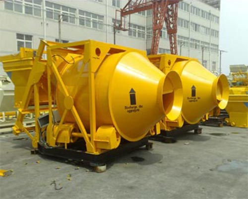 tilt drum concrete mixer