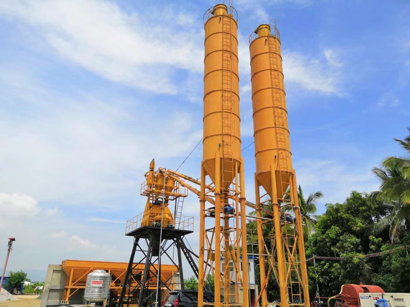 AJ-35 small concrete batching plant