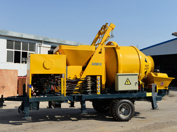 ABJZ30C diesel cement mixer pump China