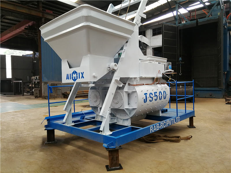 JS500 concrete mixer machine