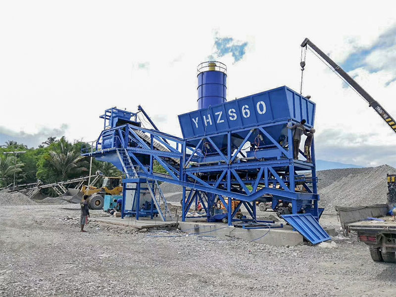 aimix mobile concrete plant