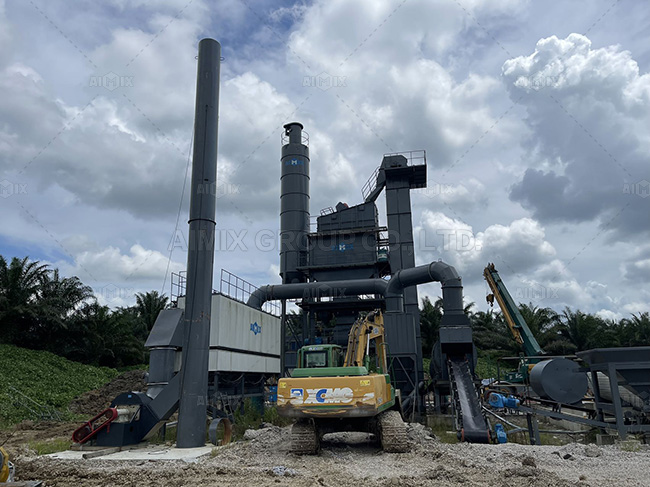 Installation of ALQ120 Asphalt Plant