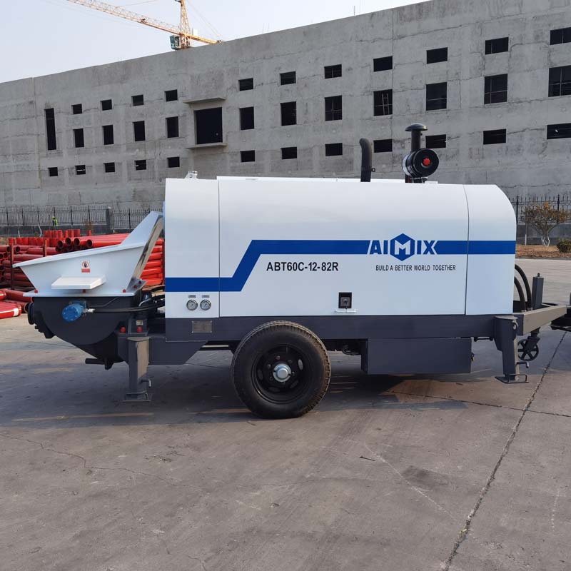 Diesel Engine Concrete Pump in Turkey