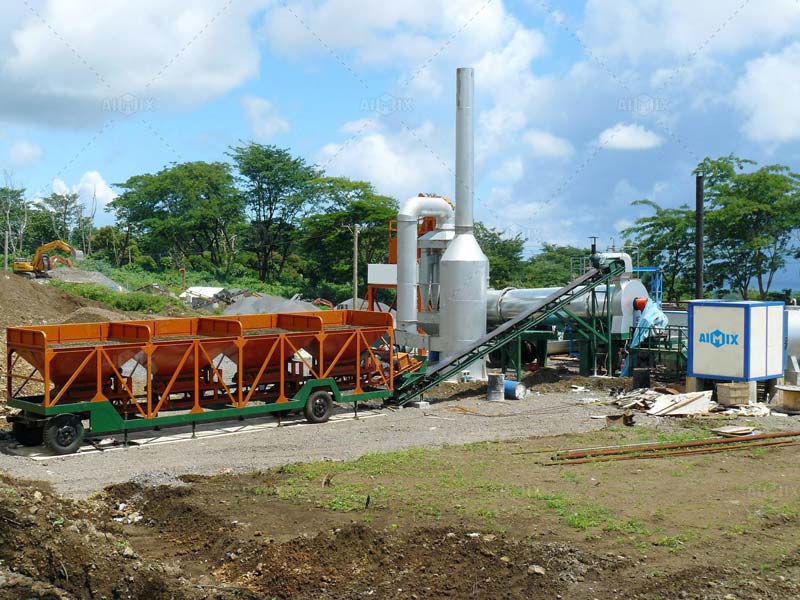 ALYT60 Mobile Type Continuous Asphalt Plant