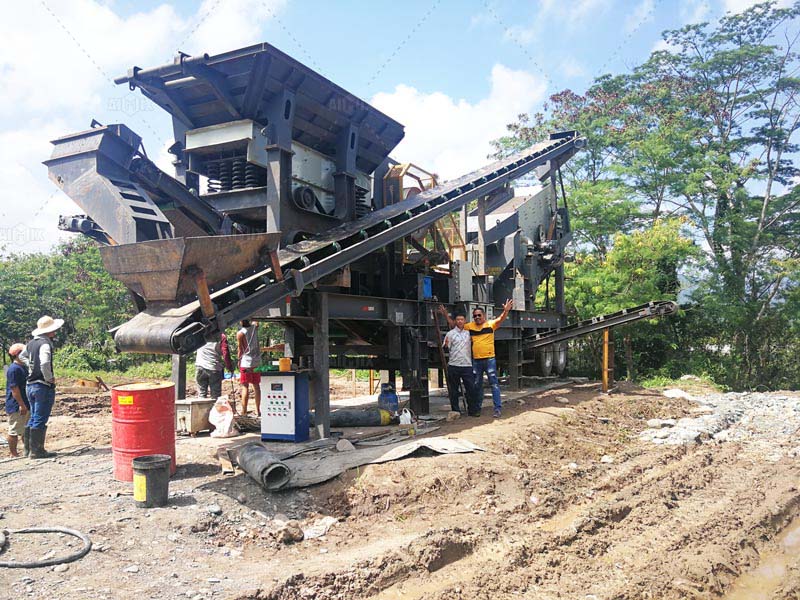 mobile gravel crusher in the Philippines