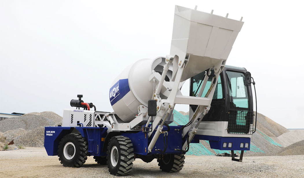 self loading concrete mixers 3.5m3 price