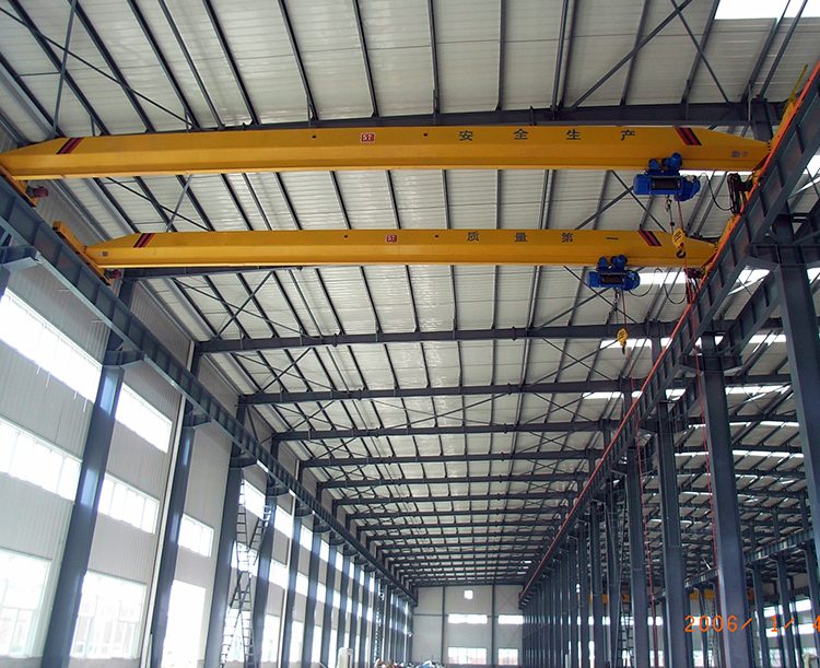 5 ton single girder overhead crane bridge crane750-1-4