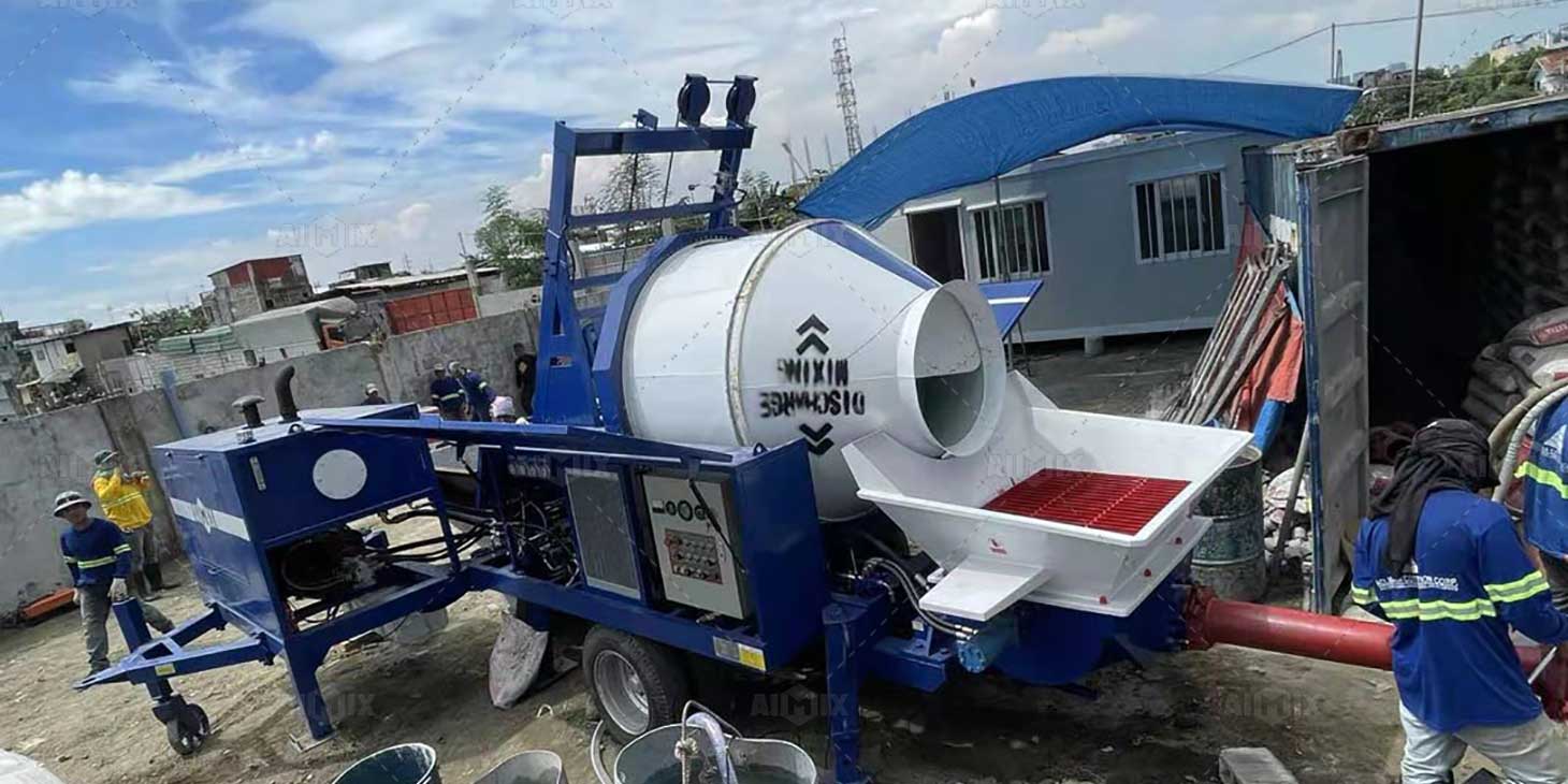 Concrete Mixer Pump