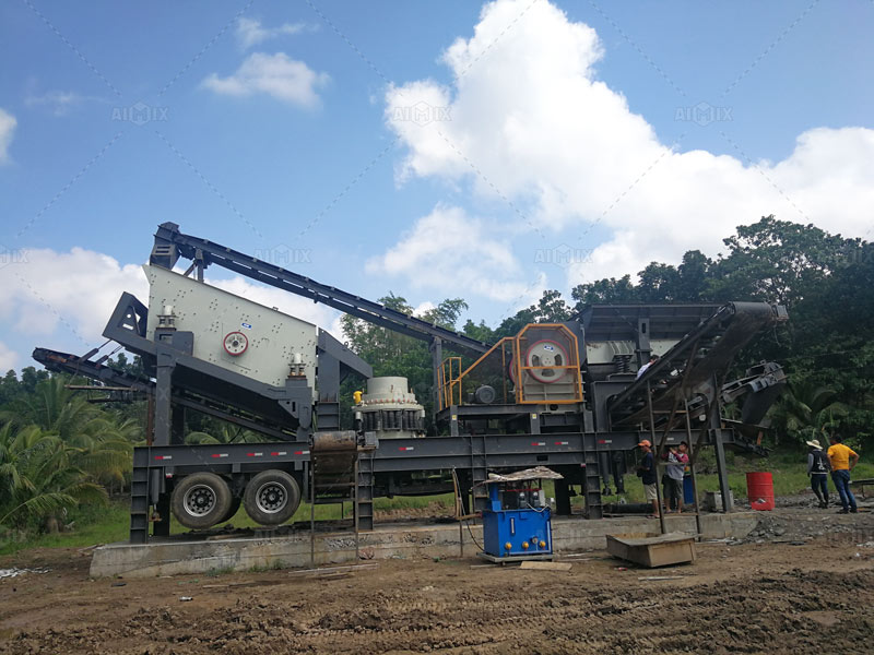 Stone Mobile Crusher Plant