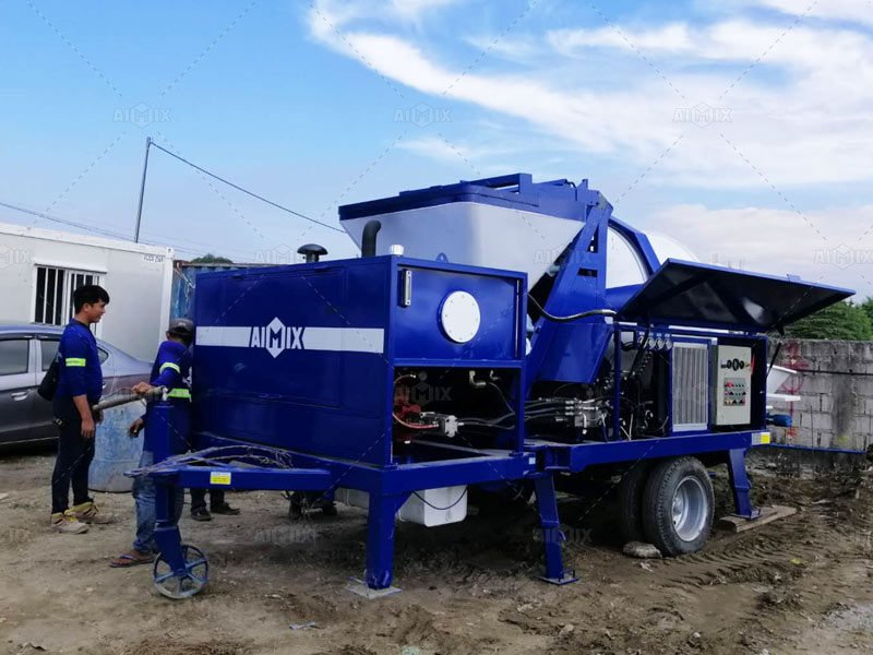 Concrete Mixer Pump