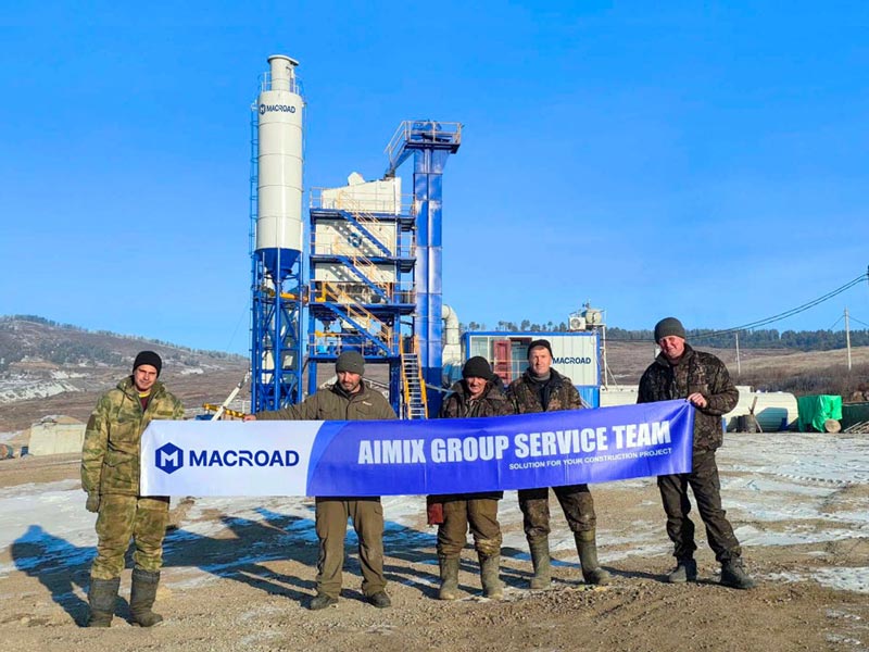 Macroad Asphalt Plant in Russia